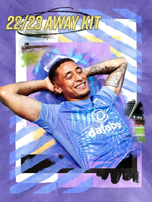 AFC Bournemouth away kit launch poster