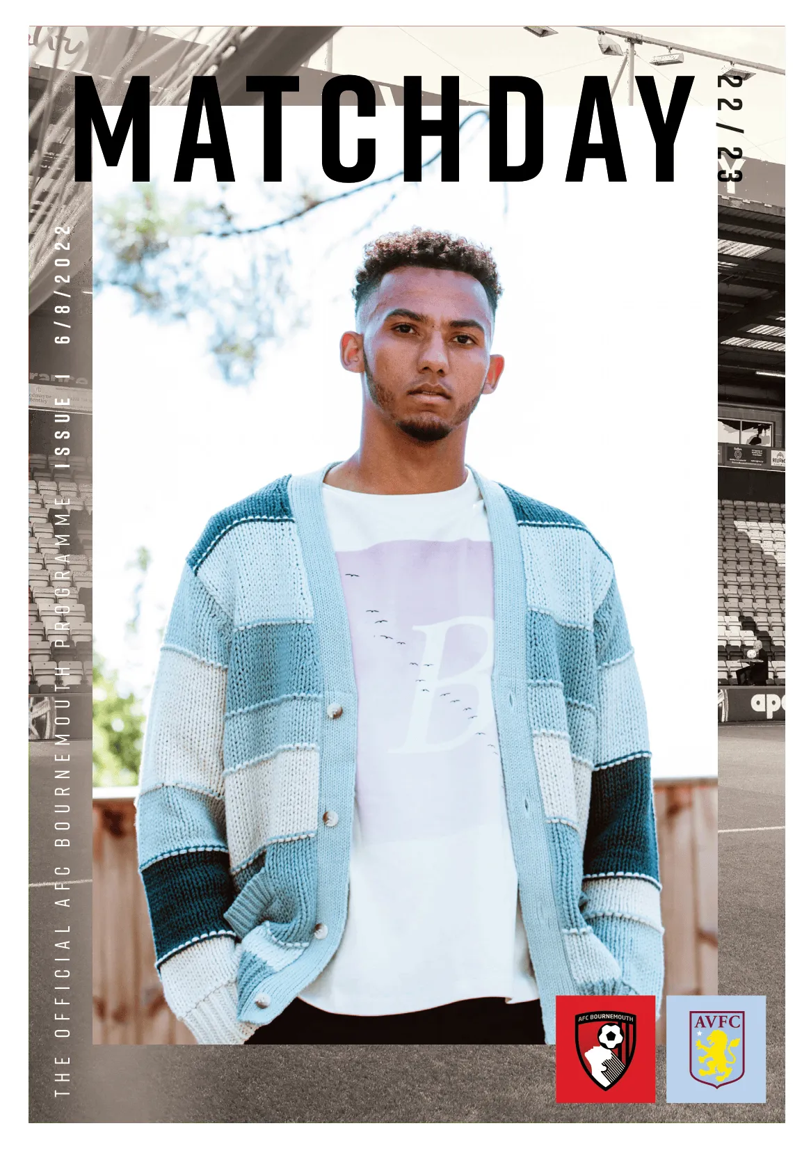 AFC Bournemouth brochure cover design, variant 2