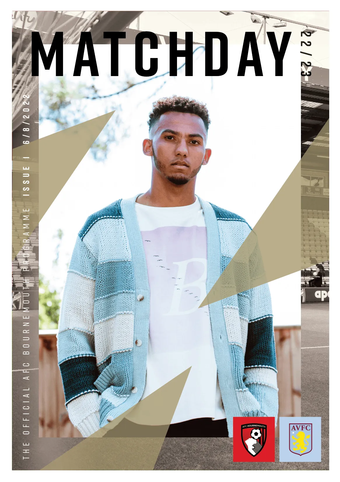 AFC Bournemouth brochure cover design, variant 3