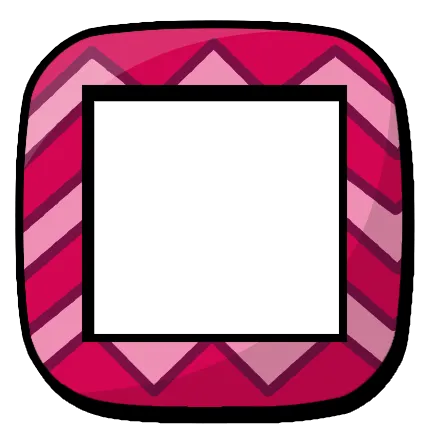 Pink Easter egg border