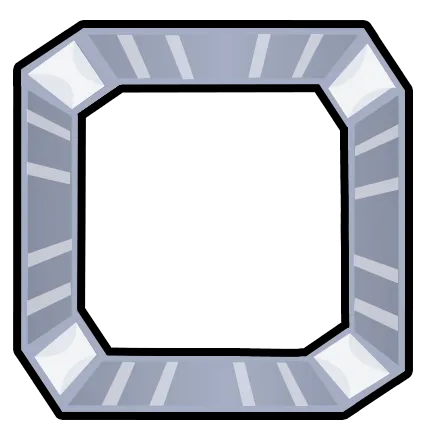 Silver border