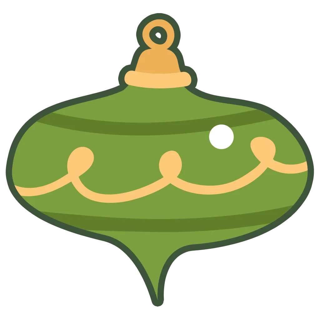 Green bauble