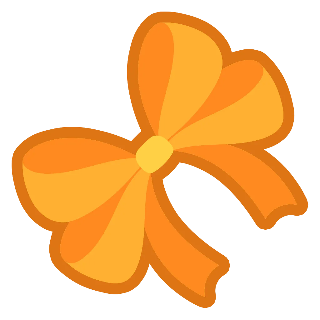 Ribbon orange