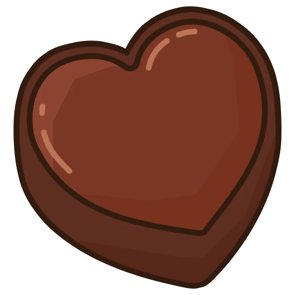 Chocolate heart