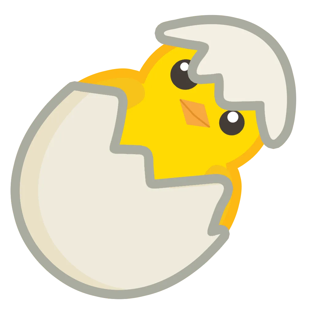 Chick in egg