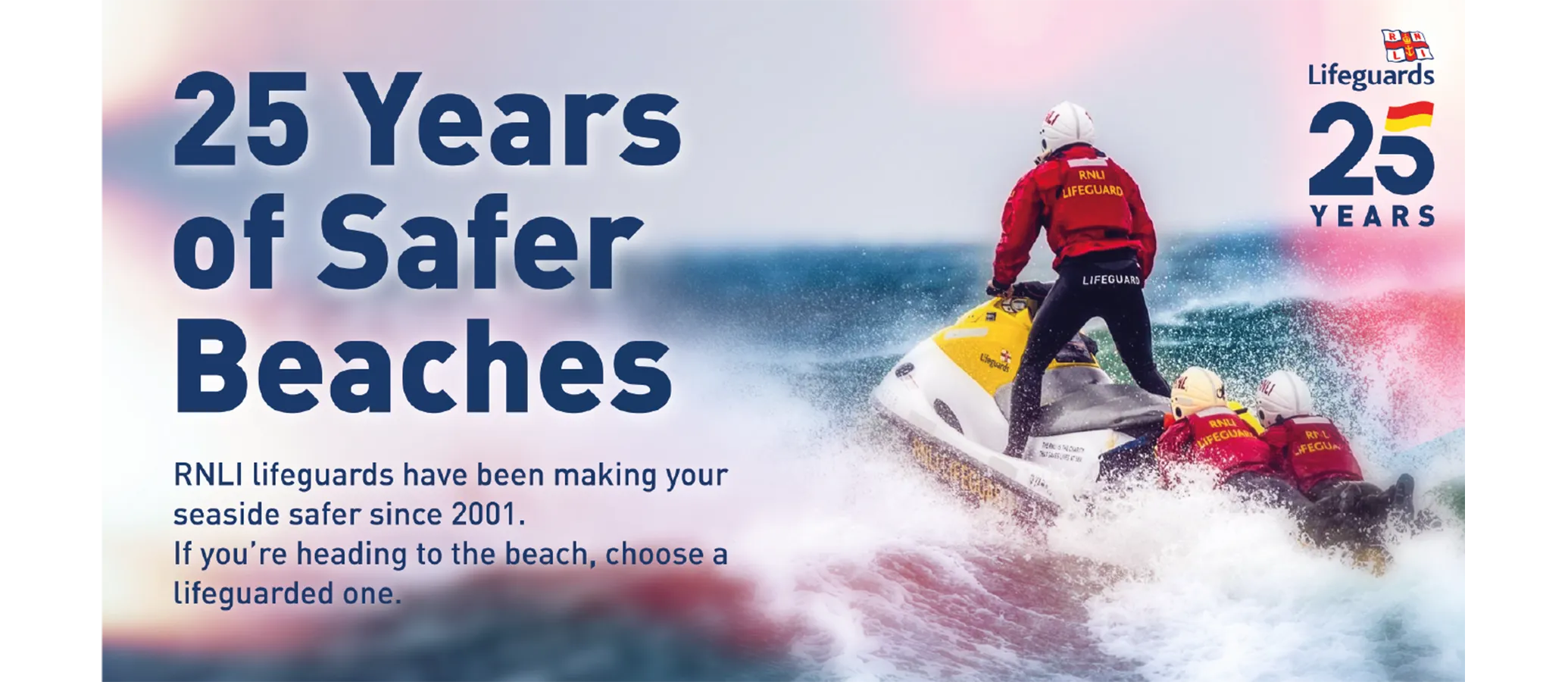 RNLI nostalgic advertising concept, variant 2