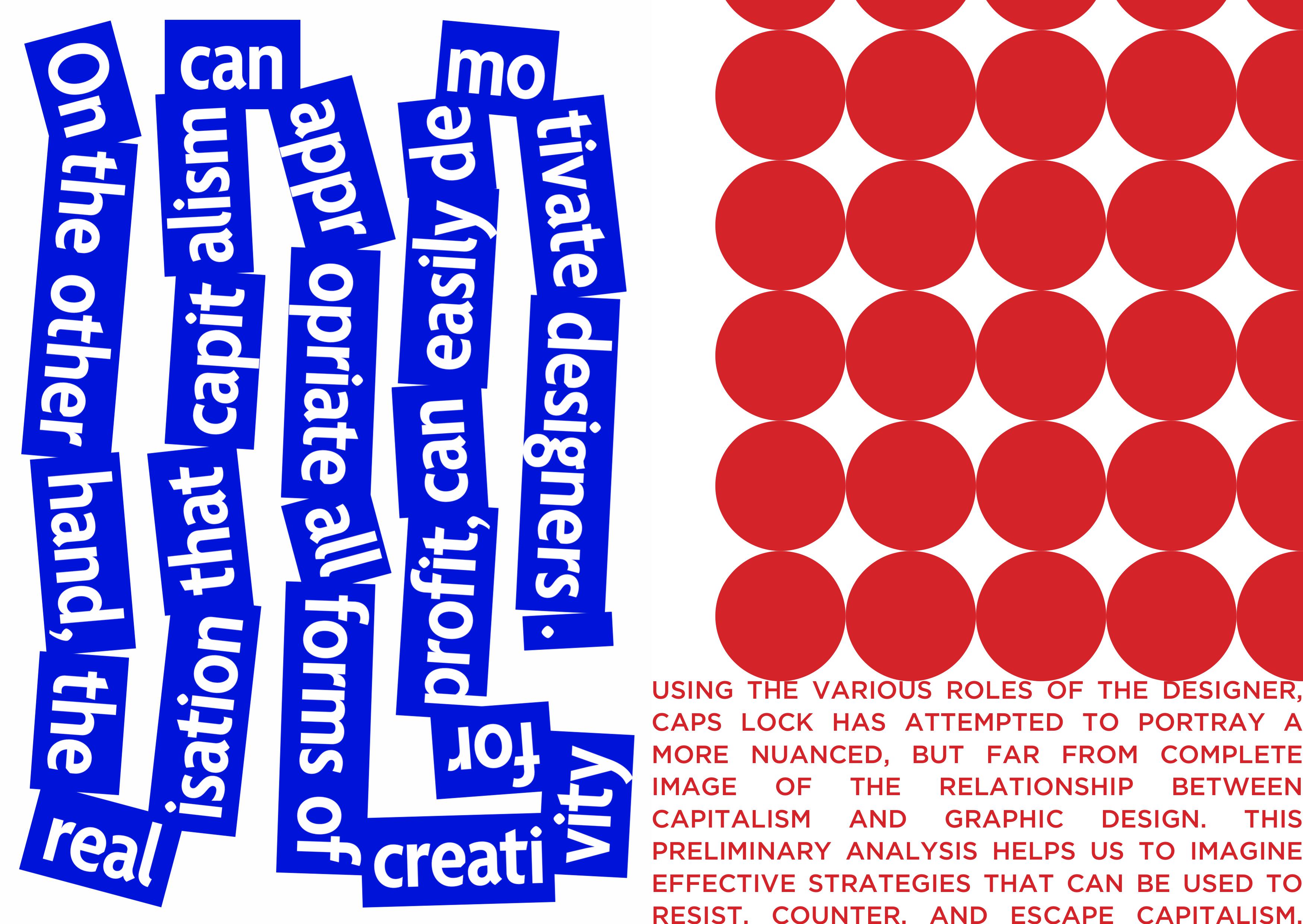 Post-modernist zine — spread 2