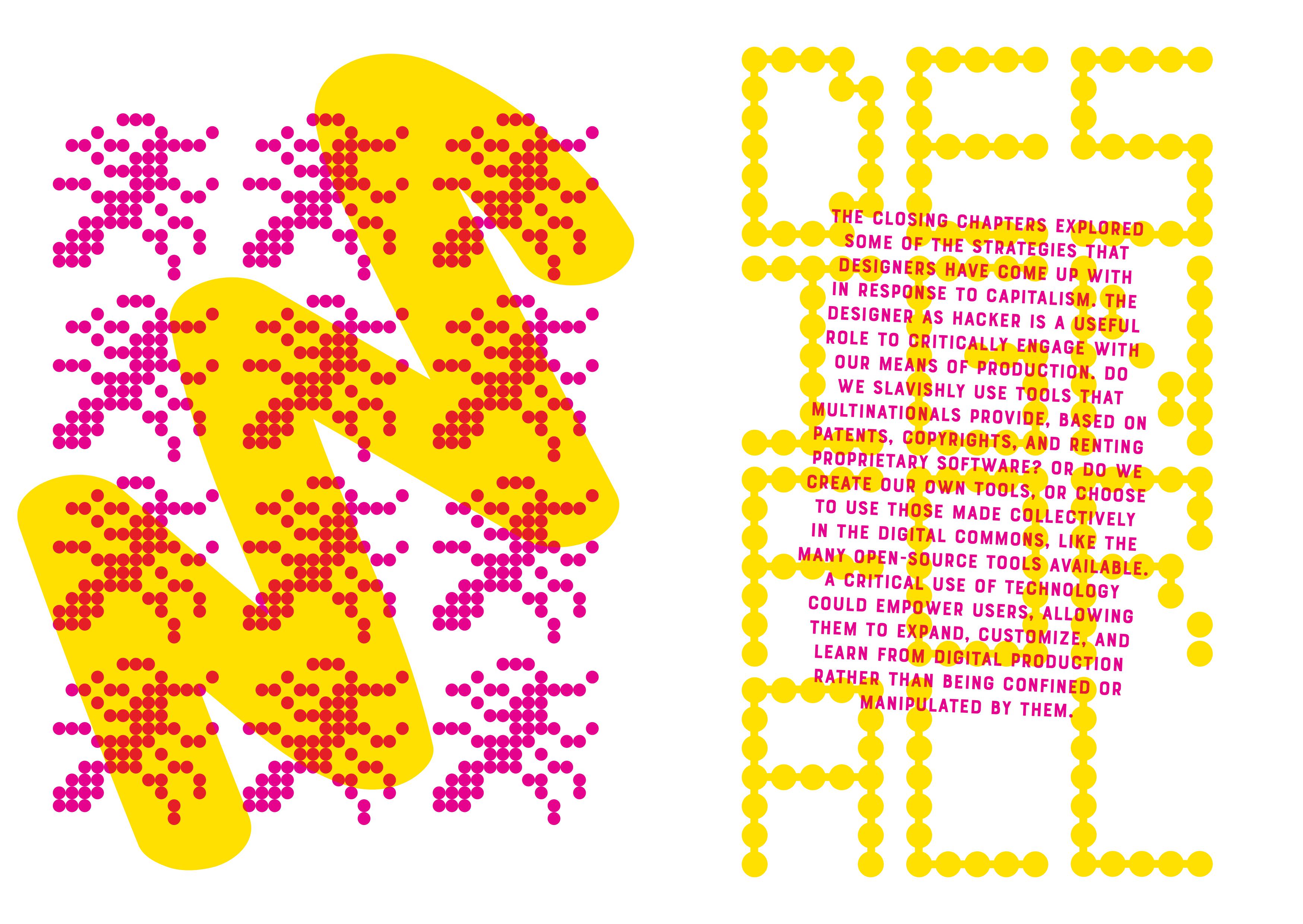 Post-modernist zine — spread 9