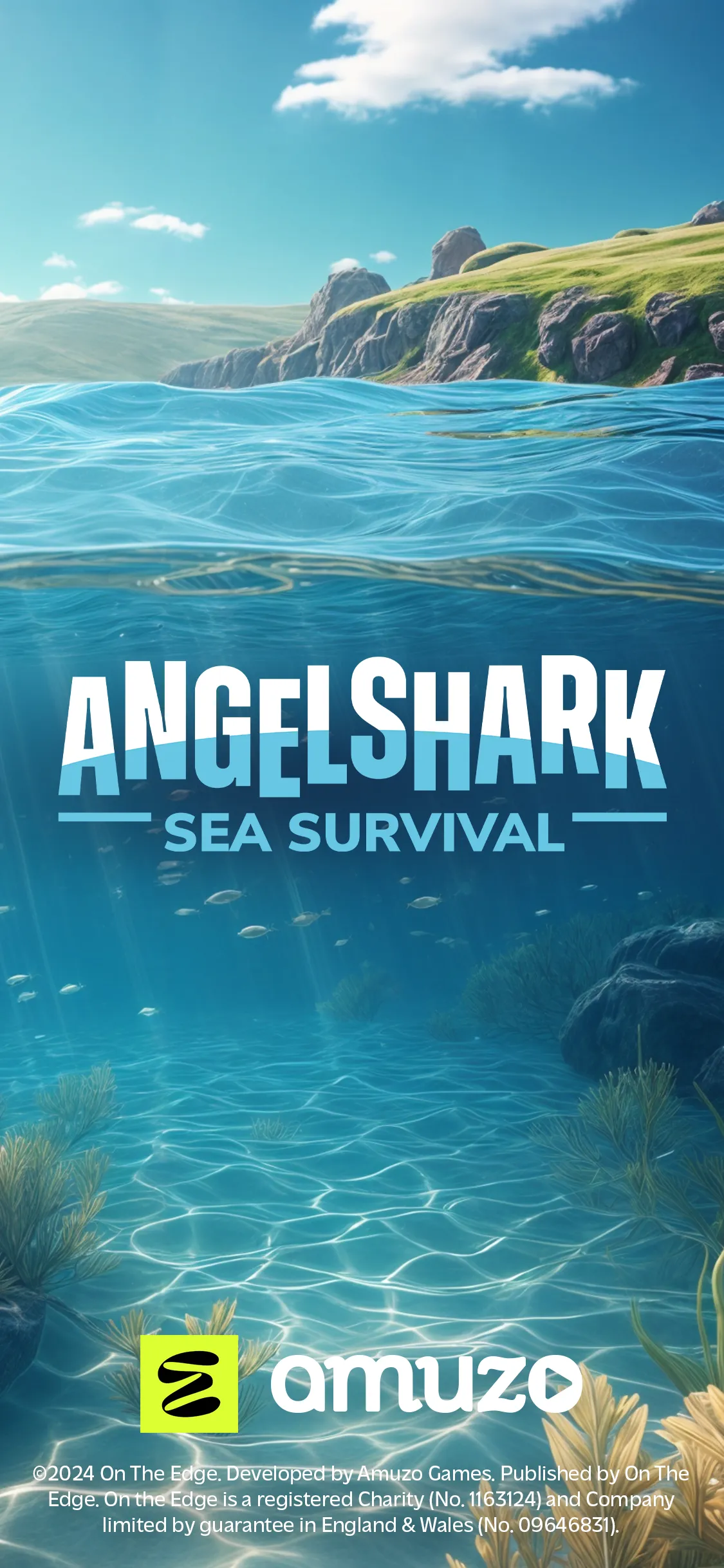 AngelShark app logo design