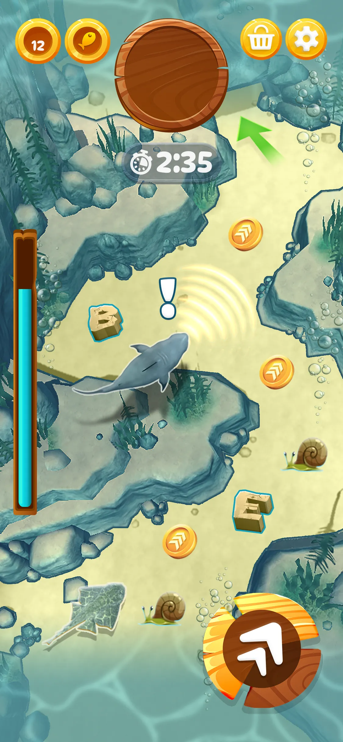 AngelShark app UI screen