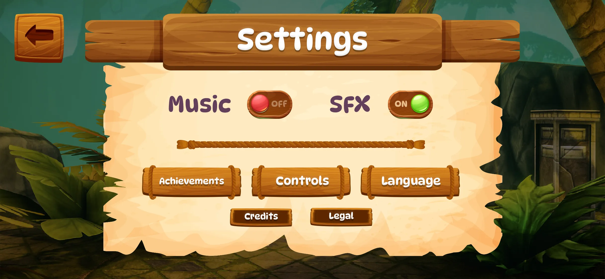 Pangolin app settings screen